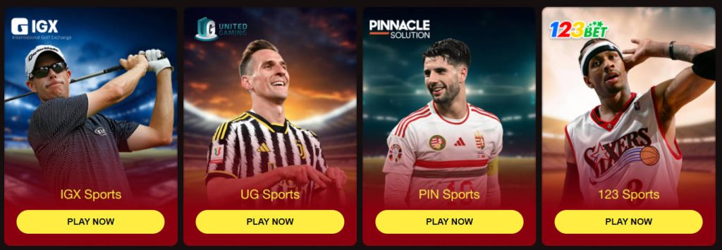 Sports providers that work with FG777
